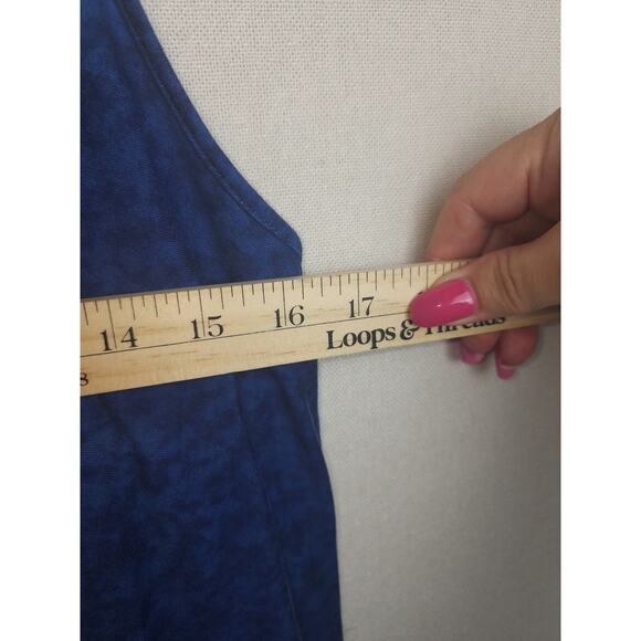 Patagonia Dress Womens S Kiawah Island  in Moon Child Navy Blue Outdoor sporty - Picture 7 of 8